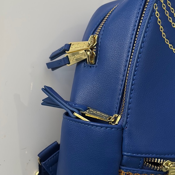 NEW Disney Aladin Loungefly Backpack with Gold Accents main image 6